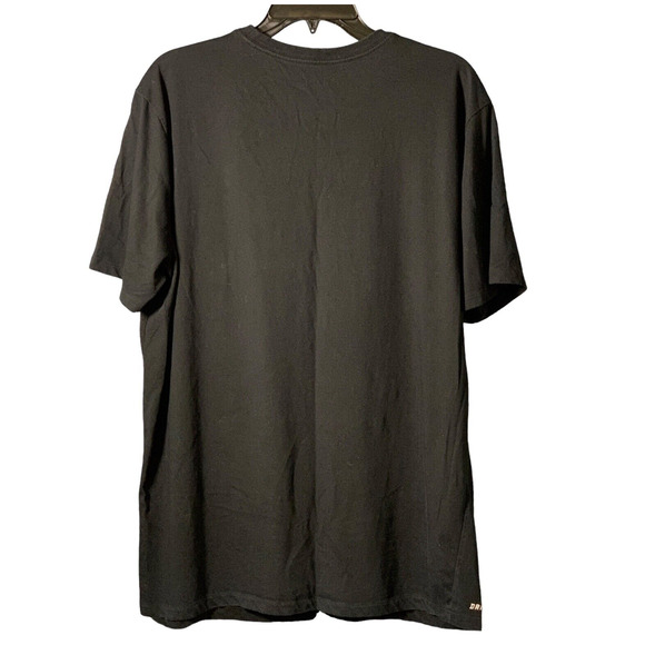 Nike Lebron James T-Shirt Heart of the Lion Graphic Tee Dri-Fit Black Blue NBA - Picture 4 of 6